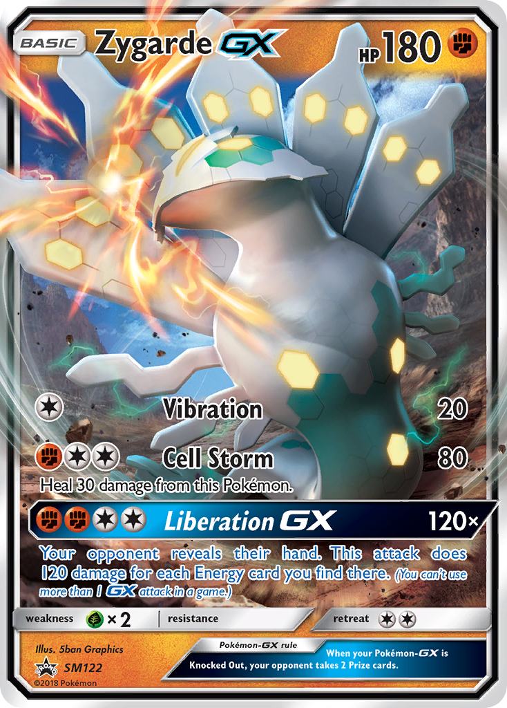 Zygarde-GX SM122 SM Black Star Promos