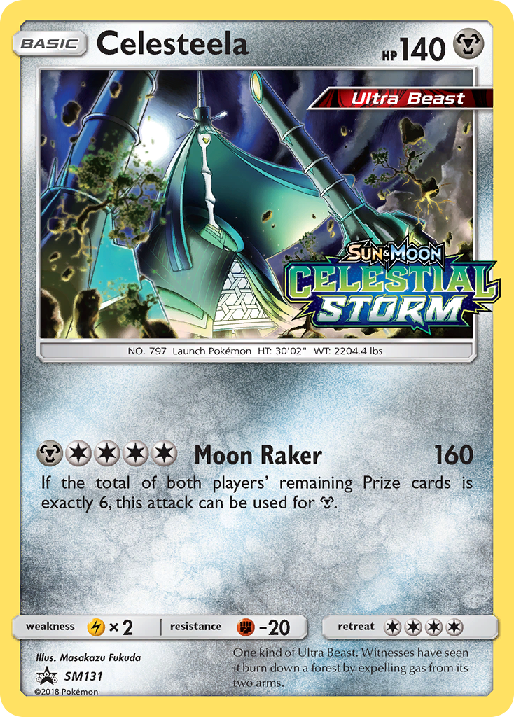 Celesteela SM131 SM Black Star Promos
