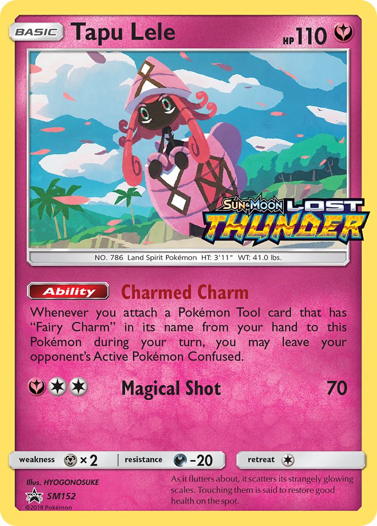 Tapu Lele SM152 SM Black Star Promos