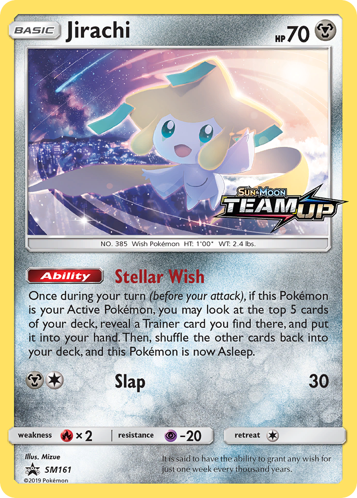 Jirachi SM161 SM Black Star Promos