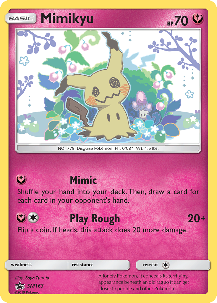 Mimikyu SM163 SM Black Star Promos