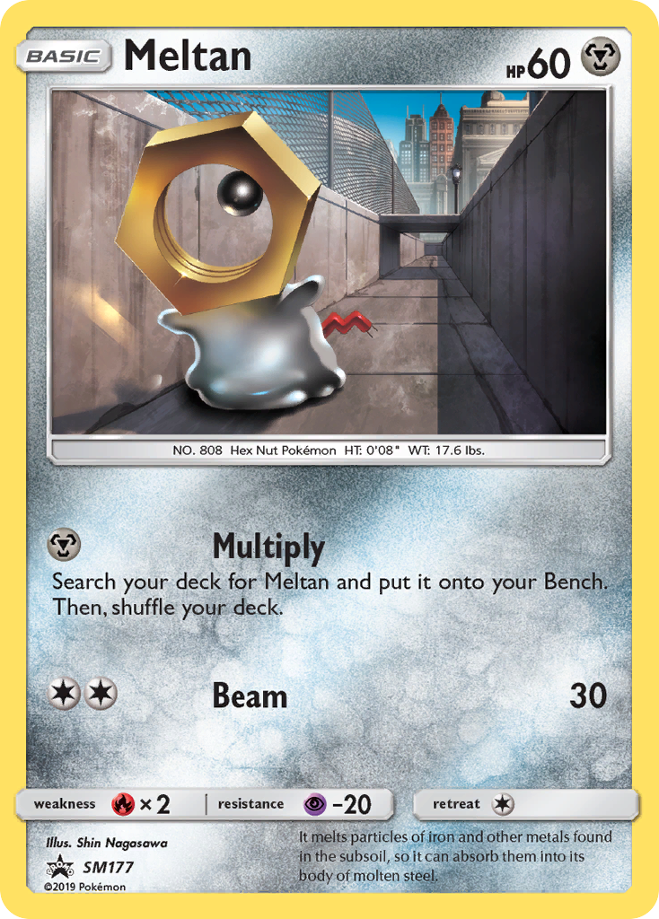 Meltan SM177 SM Black Star Promos