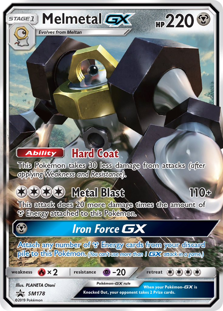 Melmetal-GX SM178 SM Black Star Promos
