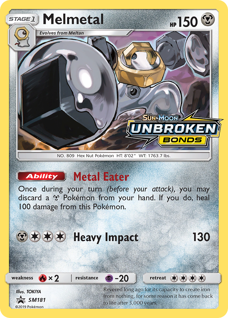 Melmetal SM181 SM Black Star Promos