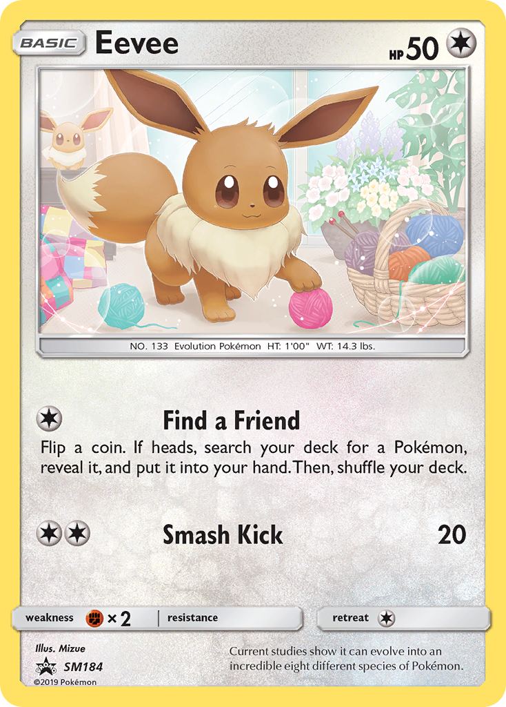 Eevee SM184 SM Black Star Promos