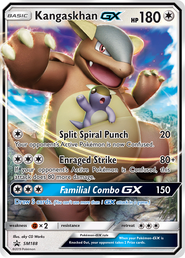 Kangaskhan-GX SM188 SM Black Star Promos