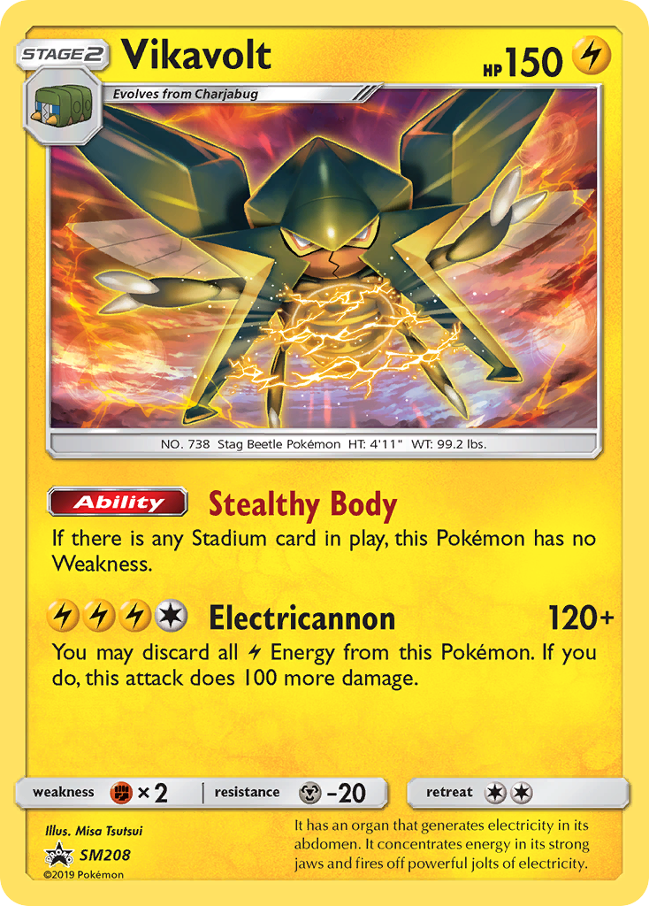 Vikavolt SM208 SM Black Star Promos