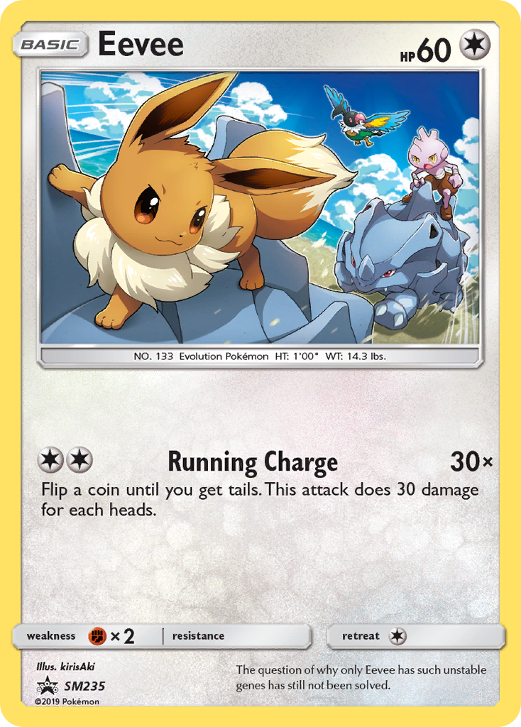 Eevee SM235 SM Black Star Promos