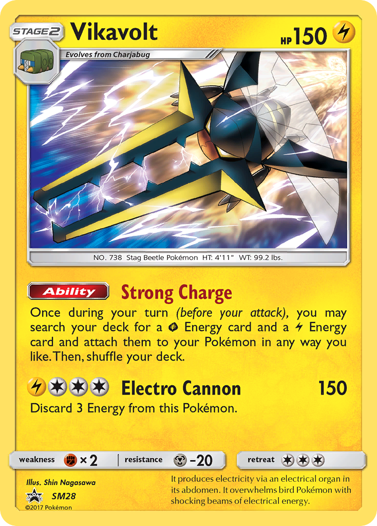 Vikavolt SM28 SM Black Star Promos