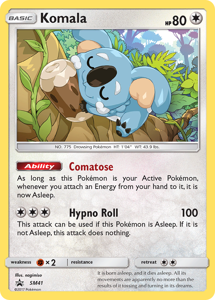 Komala SM41 SM Black Star Promos