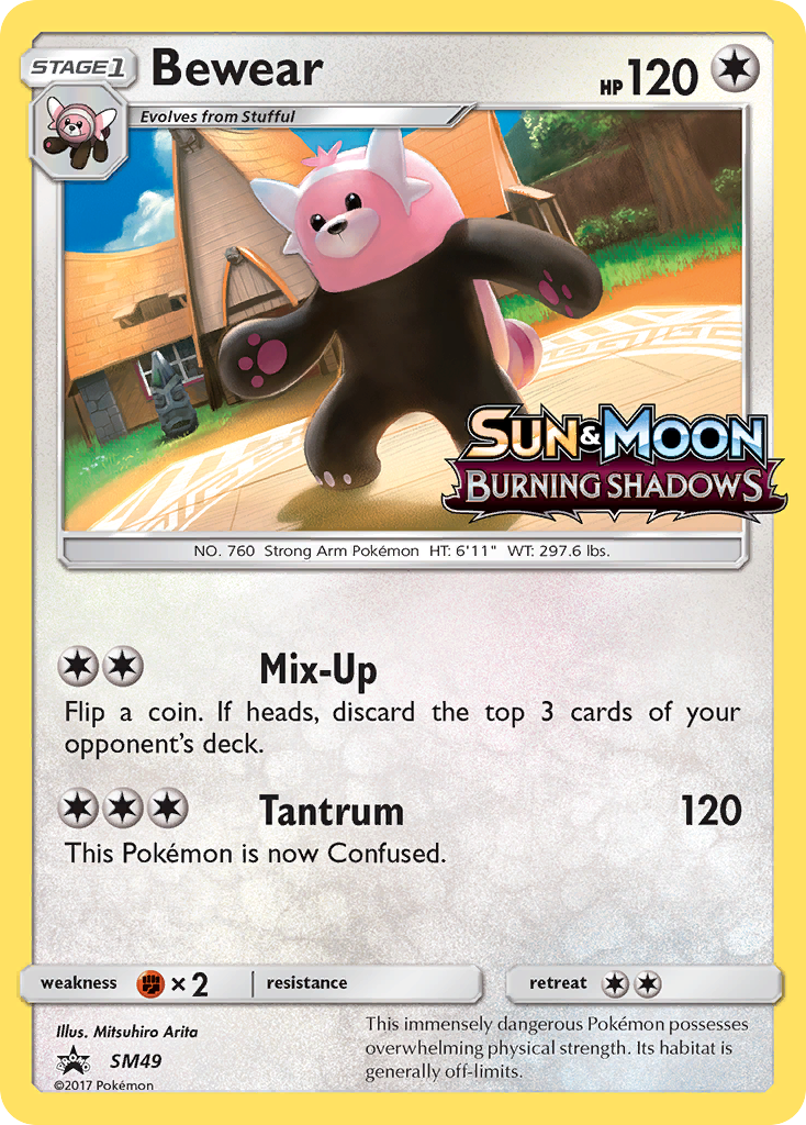 Bewear SM49 SM Black Star Promos