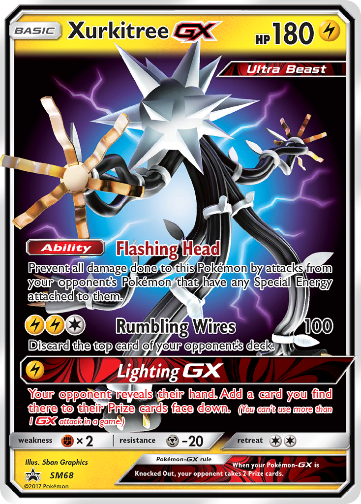 Xurkitree-GX SM68 SM Black Star Promos
