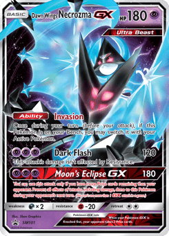 Dawn Wings Necrozma-GX SM101 SM Black Star Promos