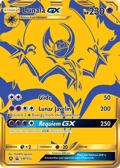 Lunala-GX SM103a SM Black Star Promos