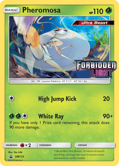 Pheromosa SM115 SM Black Star Promos