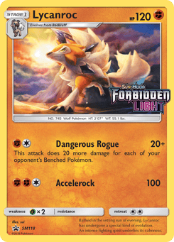 Lycanroc SM118 SM Black Star Promos