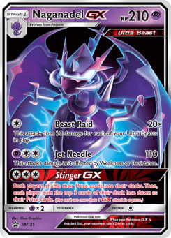 Naganadel-GX SM125 SM Black Star Promos