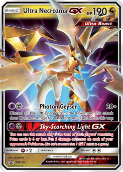 Ultra Necrozma-GX SM126 SM Black Star Promos