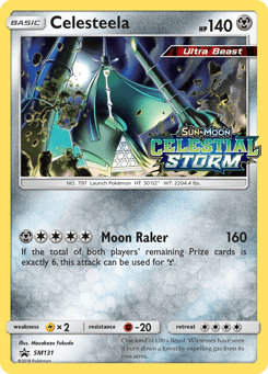 Celesteela SM131 SM Black Star Promos