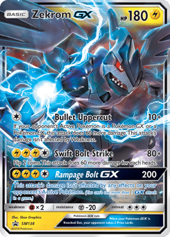Zekrom-GX SM138 SM Black Star Promos
