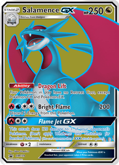 Salamence-GX SM139 SM Black Star Promos