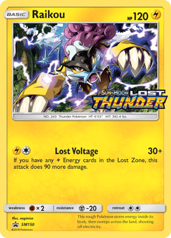 Raikou SM150 SM Black Star Promos