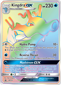Kingdra-GX SM155 SM Black Star Promos
