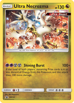 Ultra Necrozma SM165 SM Black Star Promos