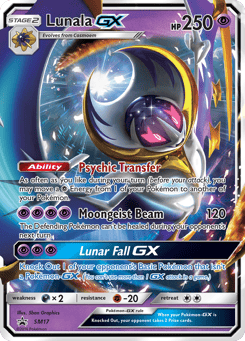 Lunala-GX SM17 SM Black Star Promos