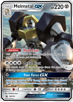 Melmetal-GX SM178 SM Black Star Promos
