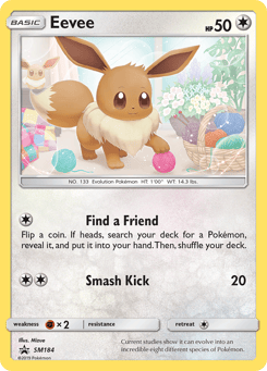 Eevee SM184 SM Black Star Promos