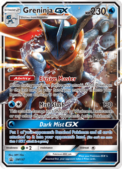 Greninja-GX SM197 SM Black Star Promos