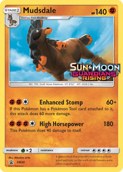 Mudsdale SM20 SM Black Star Promos