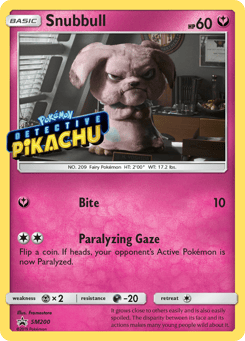Snubbull SM200 SM Black Star Promos