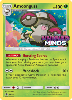 Amoonguss SM202 SM Black Star Promos