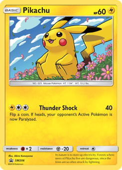 Pikachu SM206 SM Black Star Promos