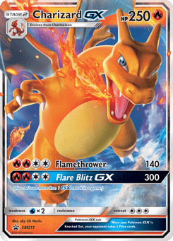 Charizard-GX SM211 SM Black Star Promos