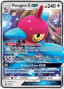 Porygon-Z-GX SM216 SM Black Star Promos