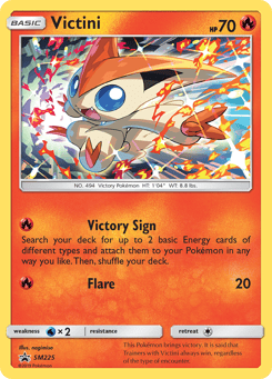 Victini SM225 SM Black Star Promos