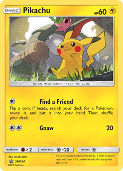 Pikachu SM234 SM Black Star Promos