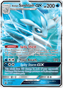 Alolan Sandslash-GX SM236 SM Black Star Promos