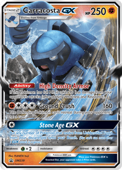 Carracosta-GX SM239 SM Black Star Promos