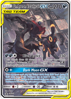 Umbreon & Darkrai-GX SM241 SM Black Star Promos