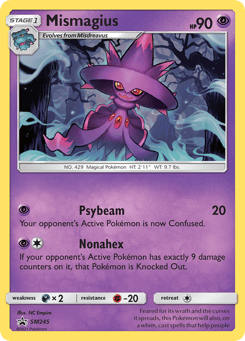 Mismagius SM245 SM Black Star Promos