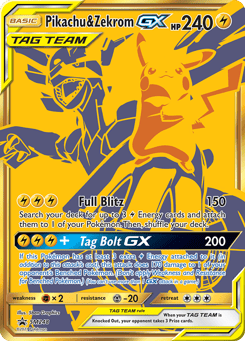 Pikachu & Zekrom-GX SM248 SM Black Star Promos