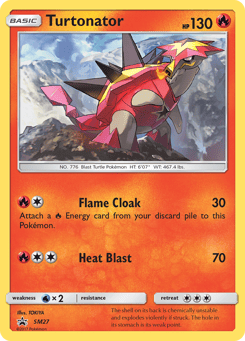 Turtonator SM27 SM Black Star Promos
