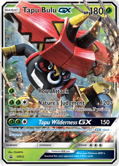 Tapu Bulu-GX SM32 SM Black Star Promos
