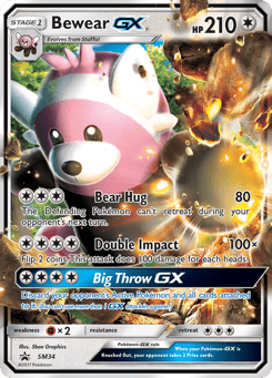 Bewear-GX SM34 SM Black Star Promos
