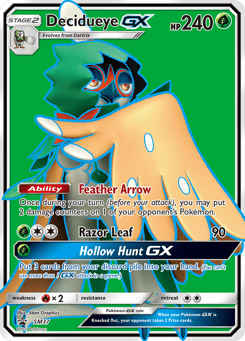 Decidueye-GX SM37 SM Black Star Promos