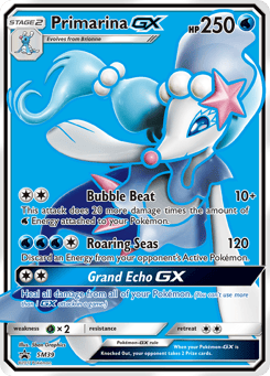 Primarina-GX SM39 SM Black Star Promos